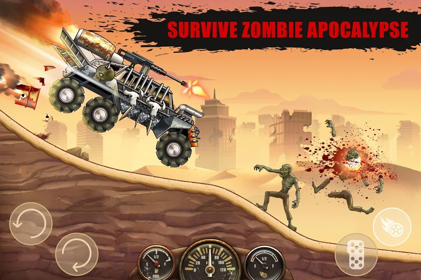 download zombie hill racing