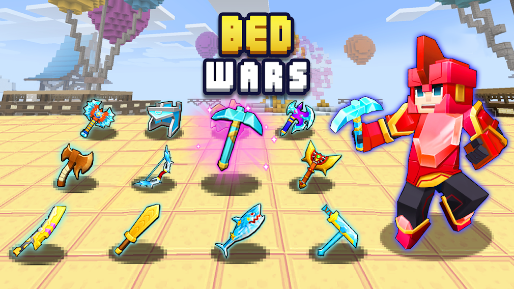 Bed Wars Mod Apk v1.9.14.1 Unlimited Money, Gcubes, Keys 4