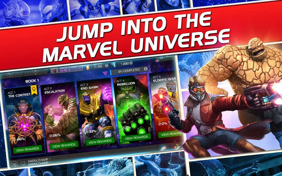 Marvel Contest of Champions Mod Apk v36.3.0 | Unlimited Coin, Units, God Mode 6