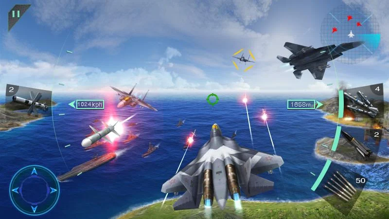 Sky Fighters 3D Mod Apk v2.1 | Unlimited Money, Airplanes, Free Shopping 5