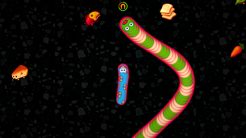 Worms Zone Mod Apk Voracious Snake v4.0.0 | Hack No Death, God Mode 1