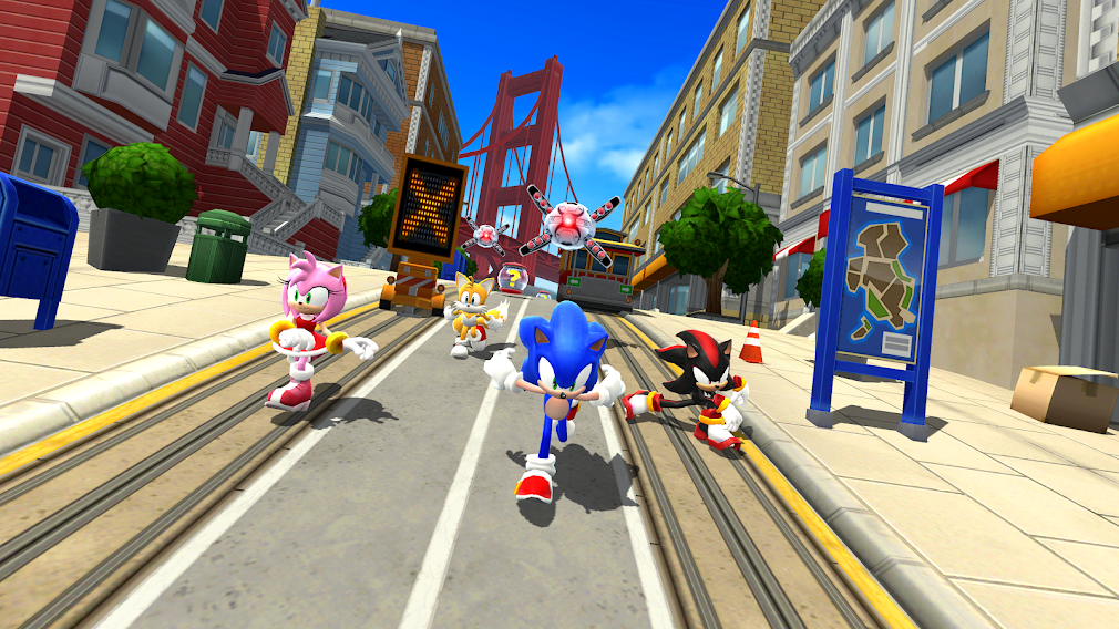 Sonic Forces Running Battle Mod APK v4.19.0 God Mode, Speed Multiplier 1