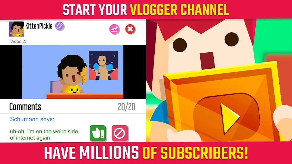Vlogger Go Viral Mod Apk v2.43.9 2022 | Unlimited Money, Gems, Pets, Stuffs 2
