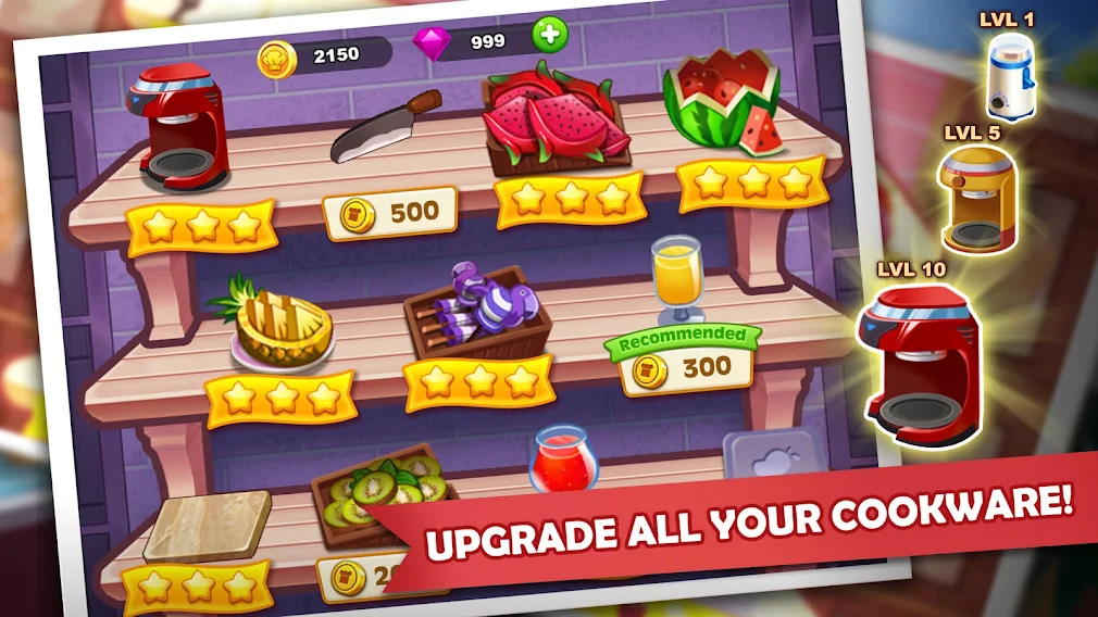 download cooking madness mod apk