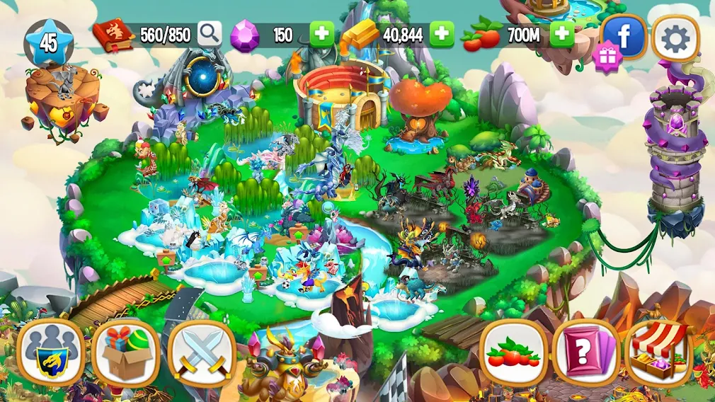 download dragon city mod apk for android