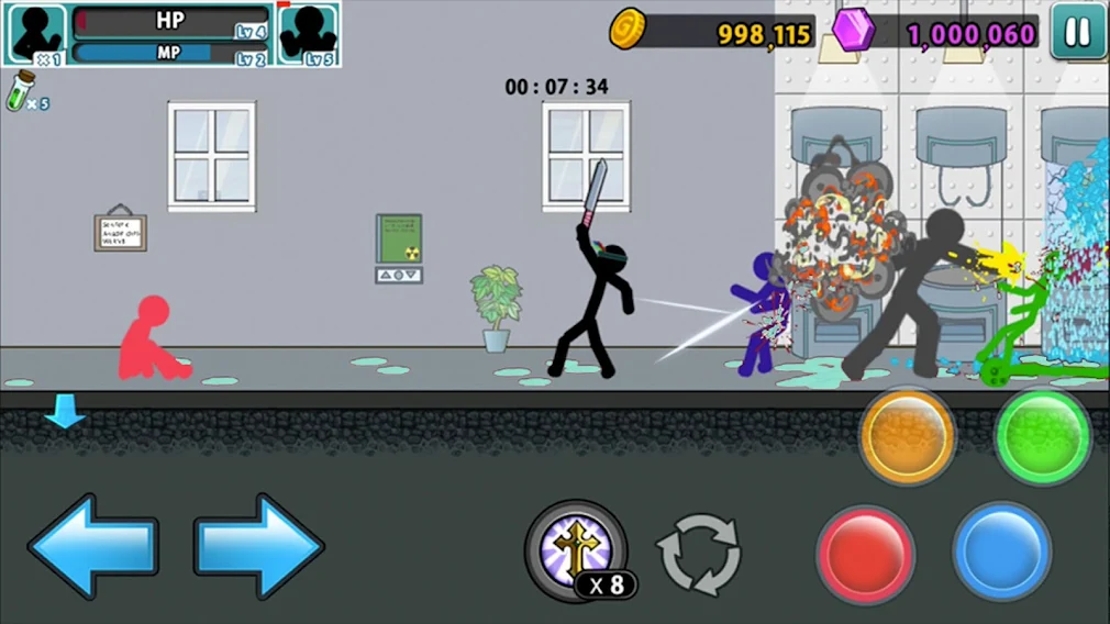 Anger of Stick 5 Mod Apk Features