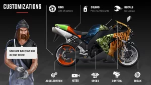Racing Fever Moto Mod Apk [2022] | Unlimited Money ,Unlock Bikes 2