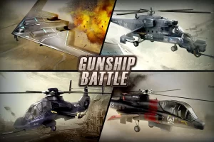 Gunship Battle Mod Apk [2022] 3D Helicopters, Unlimited Money/Gold Coins 1