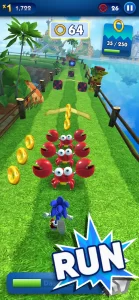 Sonic Dash Mod Apk v7.3.0 (Unlimited Red and Gold Rings) 1
