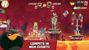 Angry Birds 2 Mod Apk v3.2.1 | Unlimited Money, Birds & Gold Coins 3